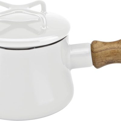 White Mini Saucepan, Small,